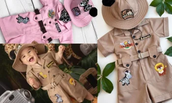 Mickey Safari Costume for Kids (Çocuklar İçin Mickey Safari Kostümü) Renk, Desen ve Modelleri İle Maceraya Hazır